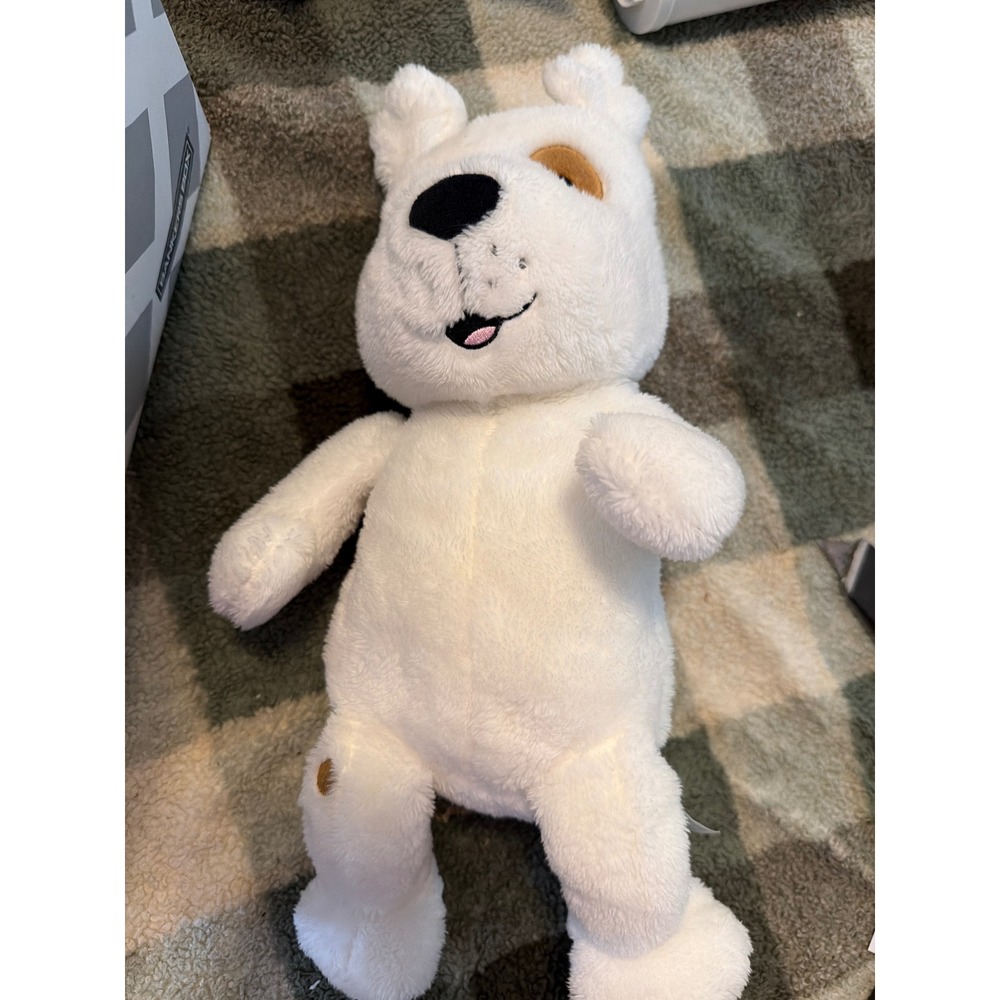 Kohl's Cares Snowy The Dog Stuffed Animal Tintin White Plush 13 inch RK1319-2